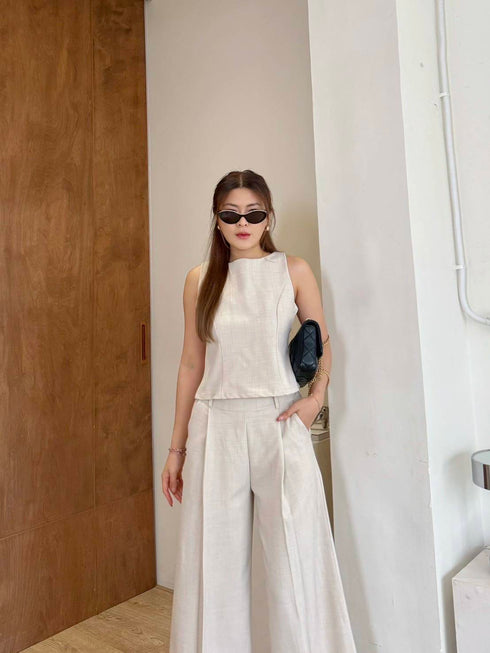 Two Piece Sleeveless Sets